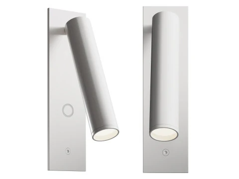 Applique da parete a LED per testiera Haim Aimable Modello 3D