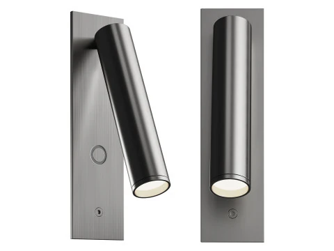 Applique da parete a LED per testiera Haim Aimable Modello 3D