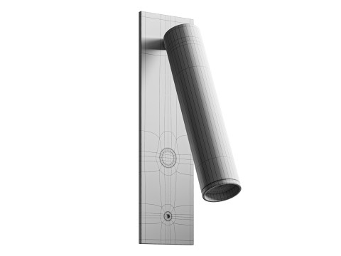 Applique da parete a LED per testiera Haim Aimable Modello 3D