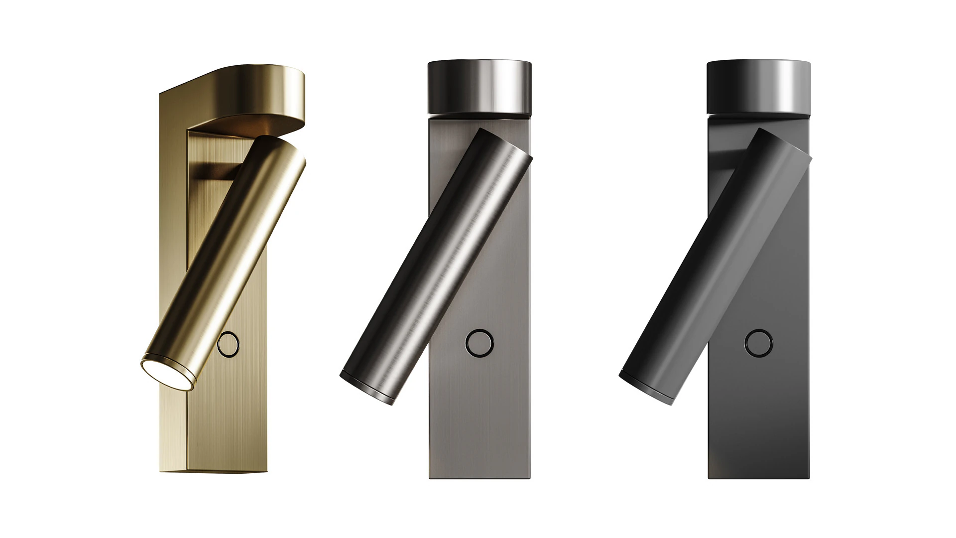 Haim Aimable Uplight LED Lampada da parete Modello 3D .c4d .max .obj .3ds .fbx .stl .blend