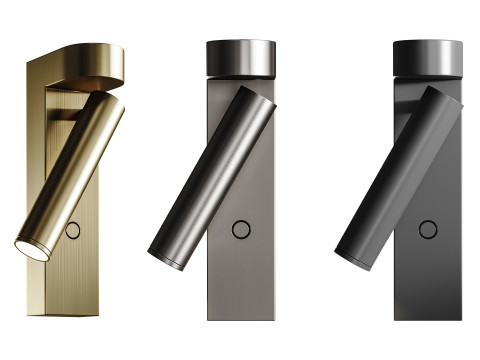 Aplique de pared LED Haim Aimable Uplight Modelo 3D