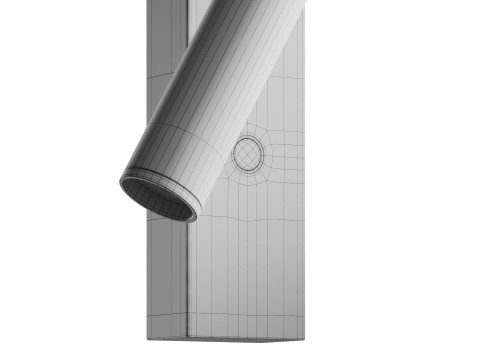 Haim Aimable アップライト LED 壁取り付け用燭台 3Dモデル