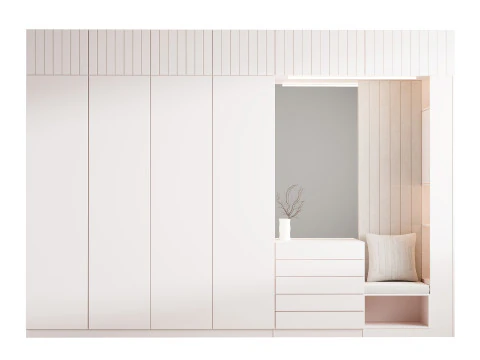 廊下01 3Dモデル