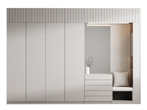 廊下01 3Dモデル