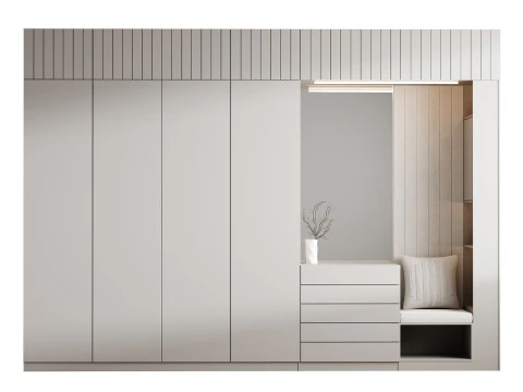 廊下01 3Dモデル