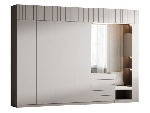 廊下01 3Dモデル