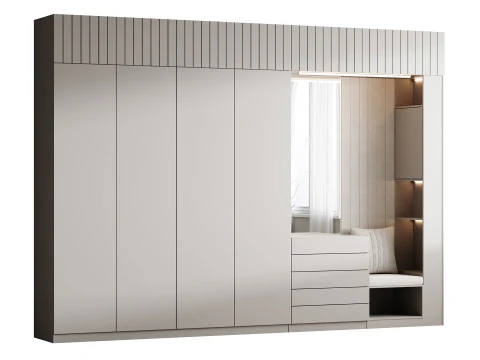 廊下01 3Dモデル