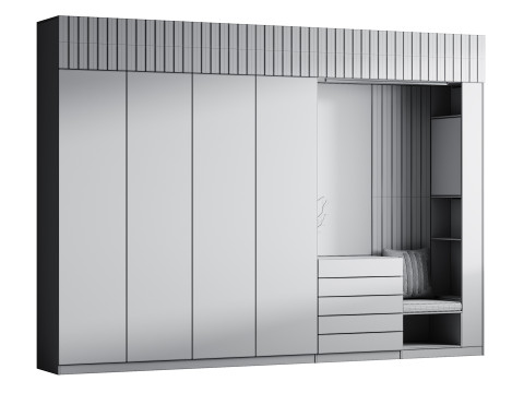 廊下01 3Dモデル