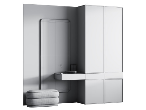 廊下03 3Dモデル