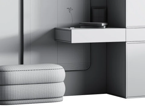 Прихожая 03 3D Модель