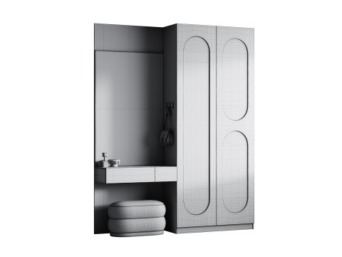 廊下05 3Dモデル