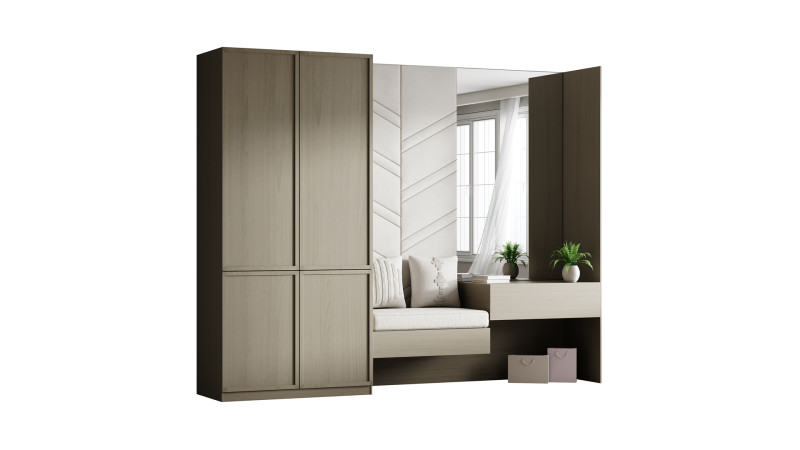 Hallway 08 3D Model .c4d .max .obj .3ds .fbx .stl .blend