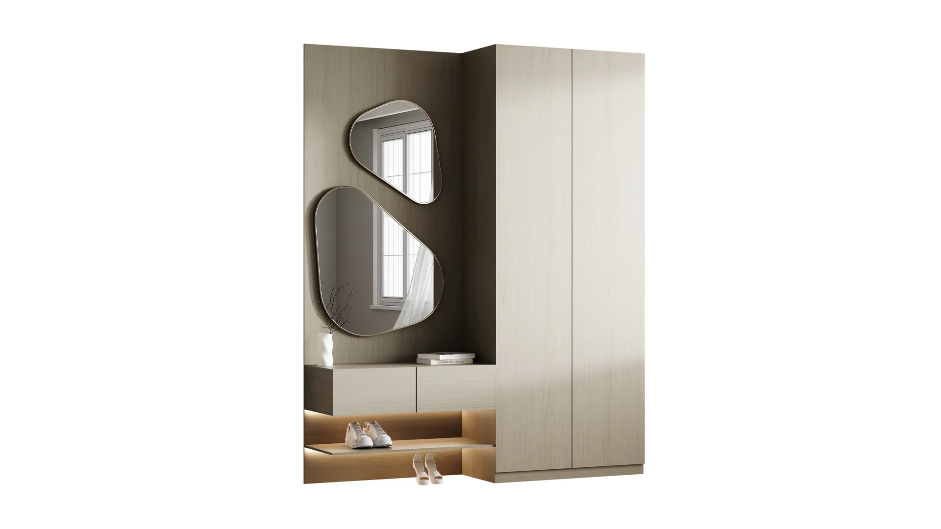 Коридор 12 3D Модель .c4d .max .obj .3ds .fbx .stl .blend 