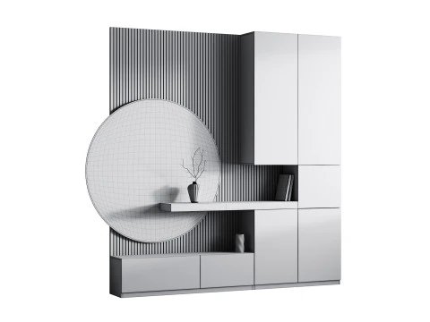 廊下13 3Dモデル