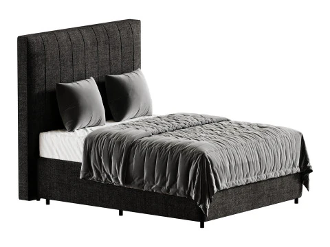 Cama Harlem - Reina Modelo 3D