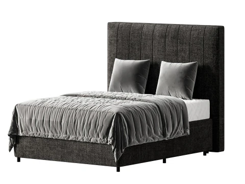 Cama Harlem - Reina Modelo 3D