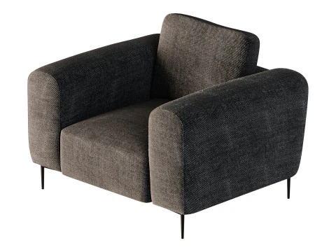 Poltrona Ortone Modello 3D