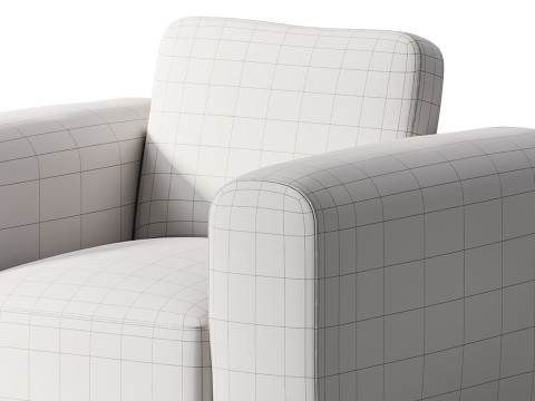 Horton Armchair 3D Model