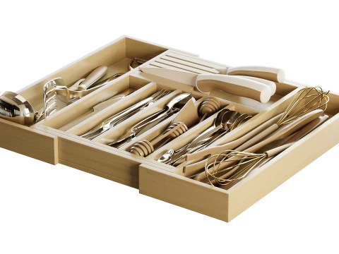 Mutfak Aksesuarları 3D Model