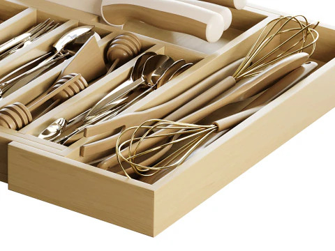 Mutfak Aksesuarları 3D Model