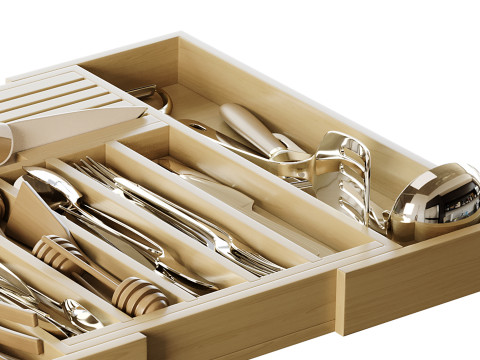 Aksesoris Dapur Model 3D