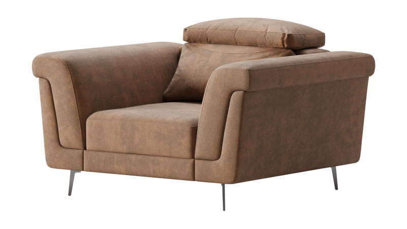 Kursi Berlengan Laurence Model 3D .c4d .max .obj .3ds .fbx .stl .blend