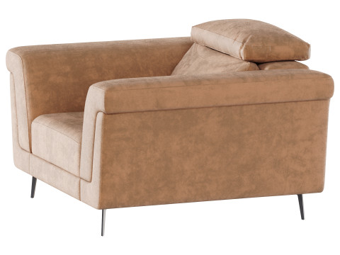 Kursi Berlengan Laurence Model 3D