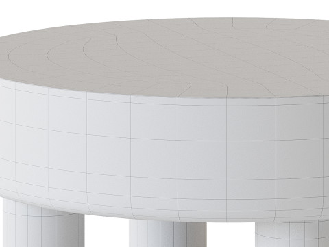 Журнальный столик Маркхэма 3D Модель