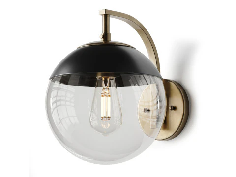 Tempat Lilin Globe Bening Abad Pertengahan Model 3D