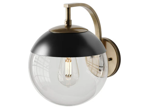 Tempat Lilin Globe Bening Abad Pertengahan Model 3D