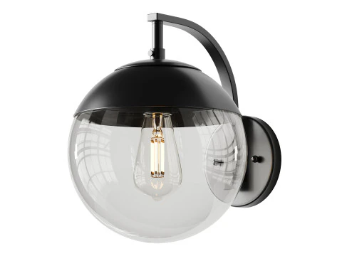 Tempat Lilin Globe Bening Abad Pertengahan Model 3D