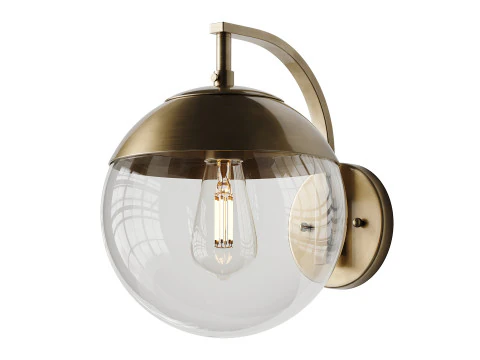 Tempat Lilin Globe Bening Abad Pertengahan Model 3D