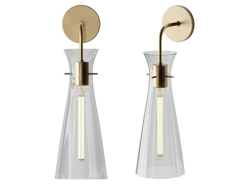 Arandela minimalista Modelo 3D