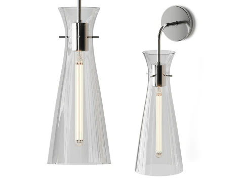 Sconce minimalista Modello 3D