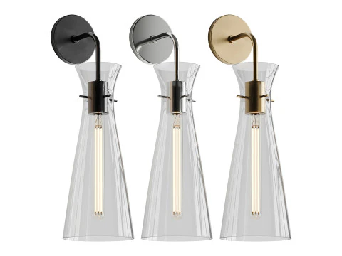 Sconce minimalista Modello 3D