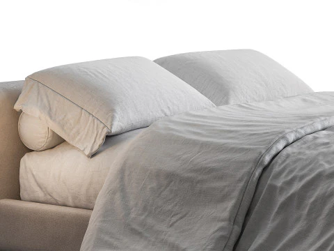 Минималистичная Современная Кровать 3D Модель