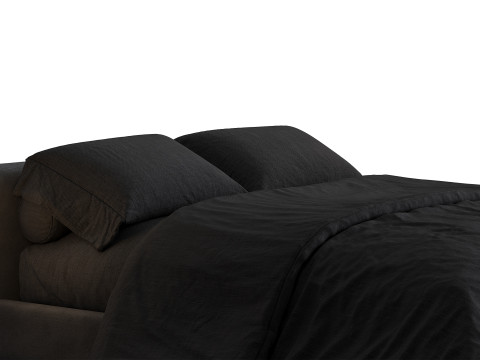 ミニマルなモダンなベッド 3Dモデル