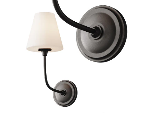 Lampada da bagno moderna Charleston Modello 3D