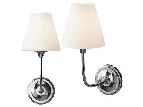 Lampada da bagno moderna Charleston Modello 3D