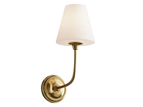 Lampada da bagno moderna Charleston Modello 3D