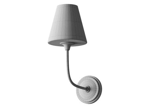 Lampada da bagno moderna Charleston Modello 3D