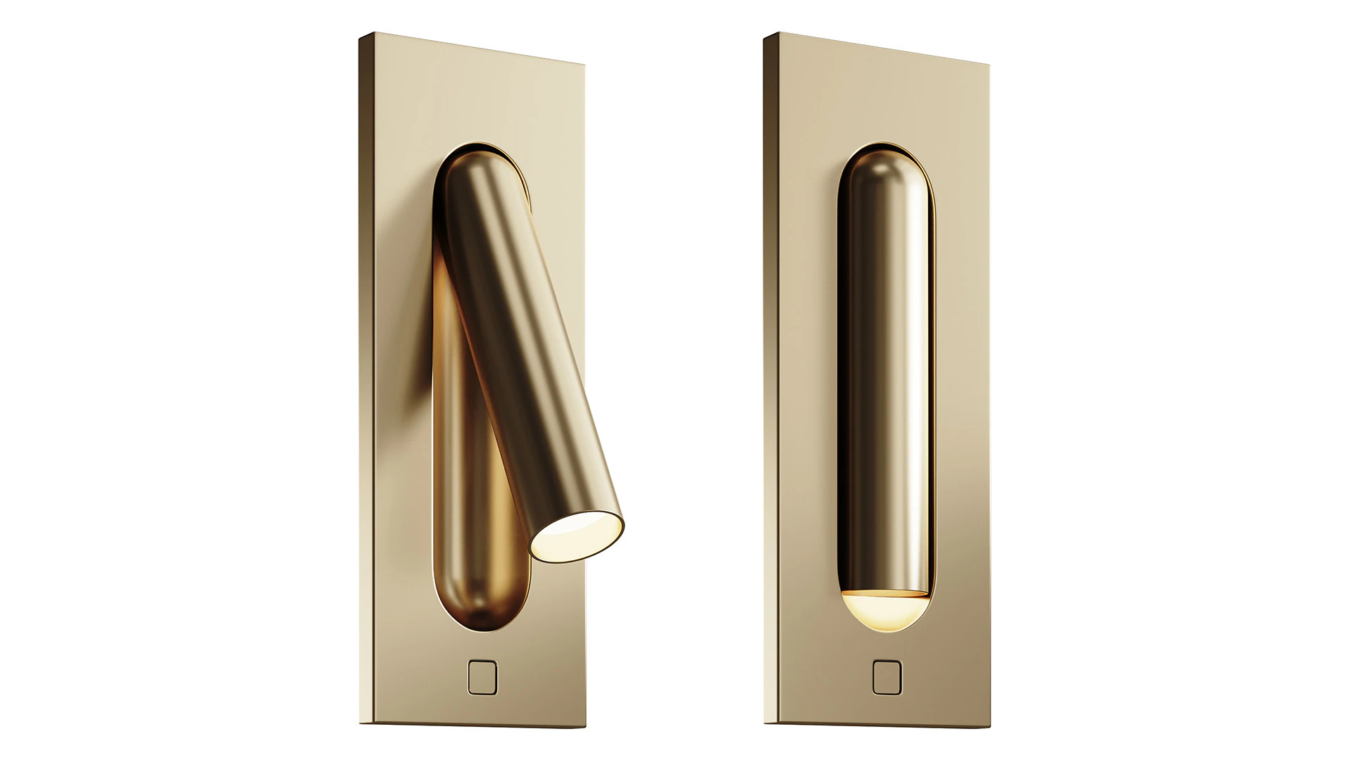 Lampada da lettura Ponte 7 LED Modello 3D .c4d .max .obj .3ds .fbx .stl .blend