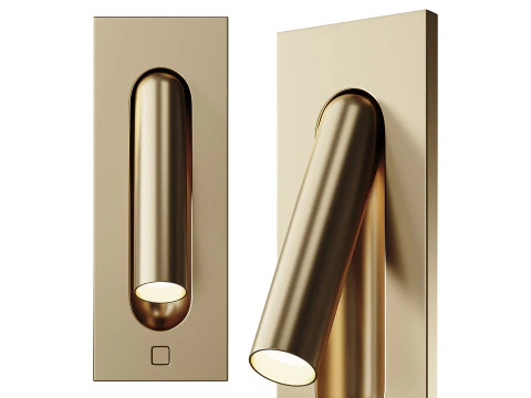 Lampada da lettura Ponte 7 LED Modello 3D