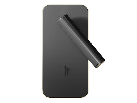 Private 1 прямокутне світлодіодне настінне бра 3D Модель