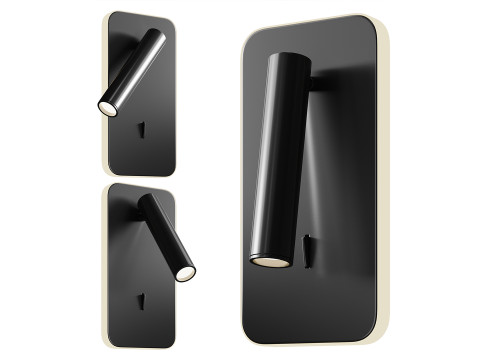 Private 1 Rectangular LED Wall Sconce 3D Model