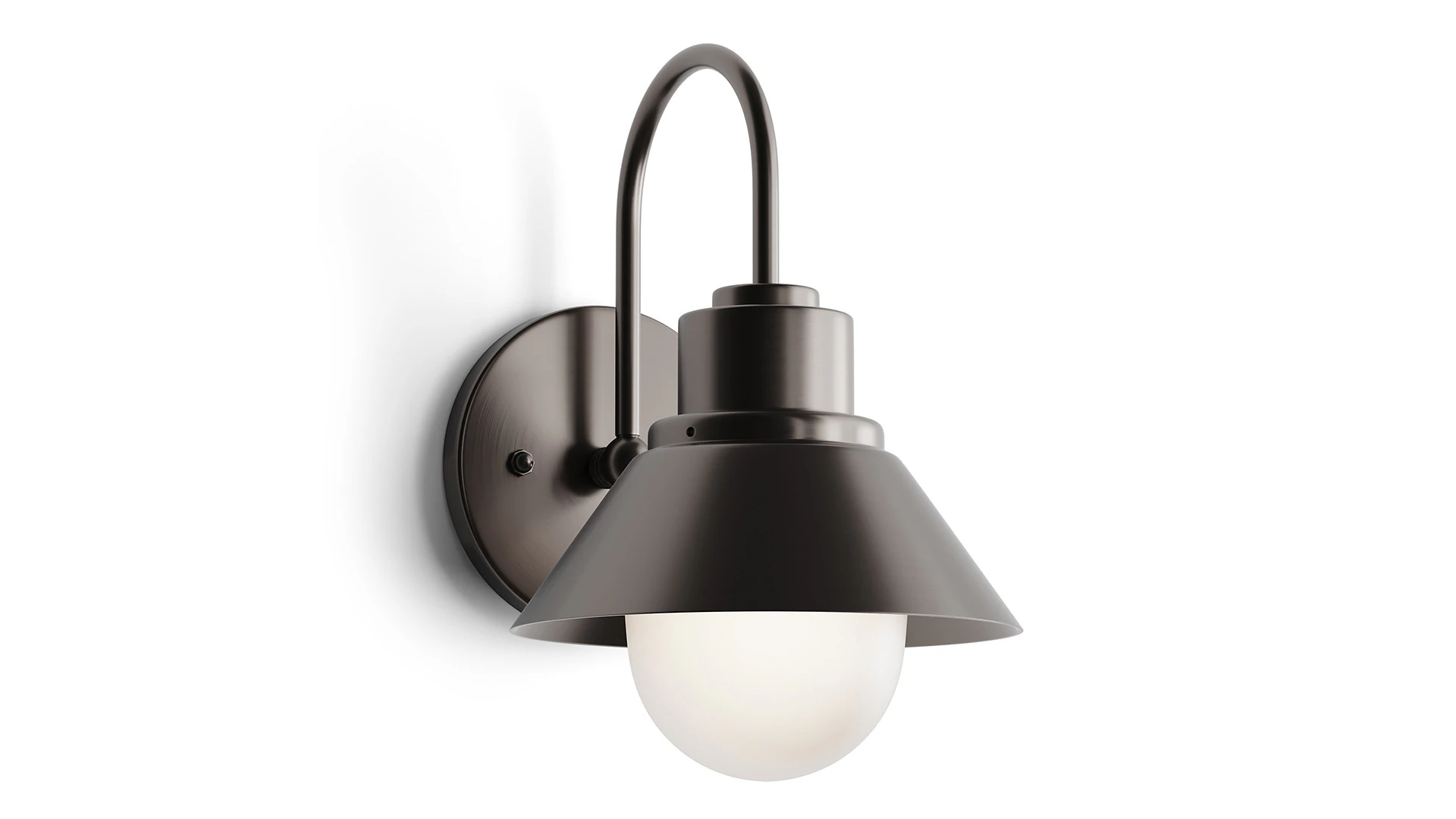 Rockport Coastal Outdoor Sconce 3D Model .c4d .max .obj .3ds .fbx .stl .blend 