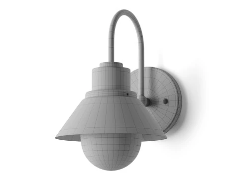 Rockport Coastal Outdoor Sconce 3D Model