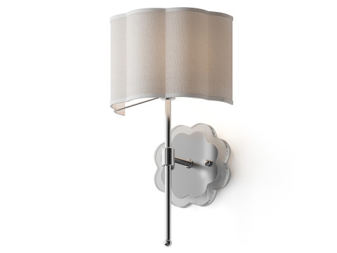 Tempat Lilin Daisy Shade Bergigi Model 3D