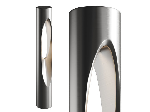 Scoop LED Bollard 3D Model