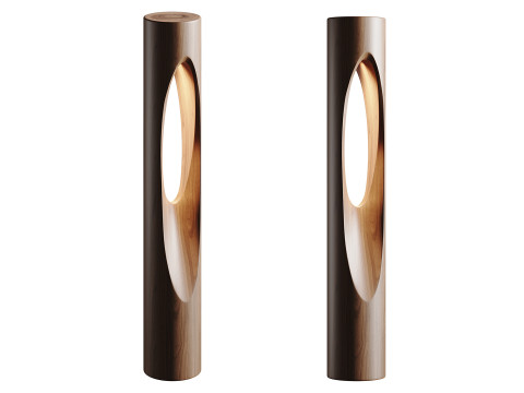 Scoop LED Bollard 3D Model